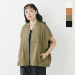 【40%OFF】ミューニック Munich タイプライタークレープ スリーブレス ブルゾン mn251b39 レディース