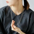 PASCALE LION パスカル リヨン シルバー メッシュチェーン ネックレス Necklace LOU 63 hook nc-lou63hook  レディース 2024ss新作