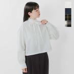 ショッピングタイ セール【30%OFF】ニコルソンアンドニコルソン nicholson&nicholson ウォッシュドコットン フリルカラー タイ ブラウス opal-w レディース【☆】