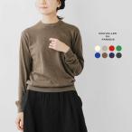 ショッピングドゥ ヌーベル ドゥ パラディ NOUVELLES DU PARADIS  ムーコットン クルーネック プルオーバー pk23302  レディース 2025aw新作