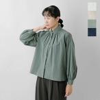 ルフ LUEUF  コットンタイプライター レイヤー スタンドネック シャツ r370505  レディース 2025aw新作【クーポン対象】爆買
