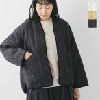 ツムグ tumugu  コットン サテン キルト ジャケット tb25332  レディースサイズ・カラー交換初回無料 2025aw新作 【クーポン対象】