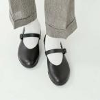 トラベルシューズバイショセ TRAVEL SHOES by chausser レザー ウエッジソール ワンストラップ シューズ tr-006 レディース
