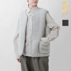 ショッピングパイル ムフロン ムフロン Mouflon Mouflon  ウール パイル ジップベスト zipv レディース サイズ・カラー交換初回無料 2025aw新作