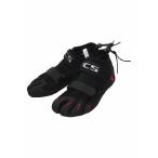【新品】 FCS（エフシーエス）SP2 REEF BOOTIES モデル 1.5mm ［BLACK×RED］ US7 25cm リーフブーツ サーフィン用 ブーツ