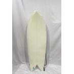 【中古】EST SURF (エストサーフ) フィッシュ ［WHITE］5’5” サーフボード ツインフィン