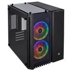 Corsair Crystal 280X RGB -Black- キューブ型PCケース RGBファン搭載モデル CS7303 CC-90