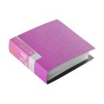 (まとめ) バッファローCD＆DVDファイルケース ブックタイプ 24枚収納 ピンク BSCD01F24PK 1個 〔×30セット〕送料込み
