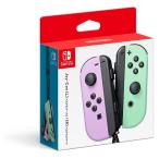 【新品】Switch Joy-Con〔L〕パステルパープル/〔R〕パステルグリーン