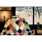 【新品】ジグソーパズル 藤城清治 こたつと猫 300ピース(26x38cm)