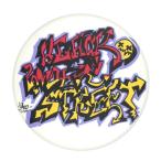 Yahoo! Yahoo!ショッピング(ヤフー ショッピング)グラフィティ缶バッジ 【BlackUnderStreet】 キーホルダータイプ