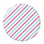 Yahoo! Yahoo!ショッピング(ヤフー ショッピング)ストライプ無地缶バッジ 【トリコロール】 クリップ（ピンなし）タイプ