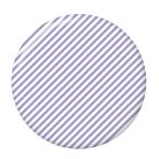 Yahoo! Yahoo!ショッピング(ヤフー ショッピング)ストライプ無地缶バッジ 【パープル】 チャームタイプ