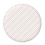 Yahoo! Yahoo!ショッピング(ヤフー ショッピング)ストライプ無地缶バッジ 【オーロラ（3）】 ヘアゴムタイプ