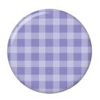 Yahoo! Yahoo!ショッピング(ヤフー ショッピング)チェック無地缶バッジ 【パープル】 フックチャーム