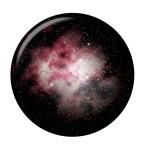 Yahoo! Yahoo!ショッピング(ヤフー ショッピング)宇宙缶バッジ 【銀河系（3）】 フックチャームタイプ