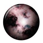 Yahoo! Yahoo!ショッピング(ヤフー ショッピング)宇宙缶バッジ 【銀河系（1）】 ボールチェーンタイプ