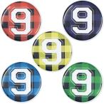 Yahoo! Yahoo!ショッピング(ヤフー ショッピング)数字缶バッジ-POP- 【9】 選べる5色 ボタンタイプ