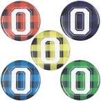 Yahoo! Yahoo!ショッピング(ヤフー ショッピング)数字缶バッジ-POP- 【0】 選べる5色 ボールチェーンタイプ