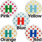 Yahoo! Yahoo!ショッピング(ヤフー ショッピング)アルファベット缶バッジ-ドット- 【H】 マグネット（磁石）タイプ