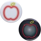 Yahoo! Yahoo!ショッピング(ヤフー ショッピング)ネオン風缶バッジ 【フルーツ-Apple-】 選べる2色 チャームタイプ