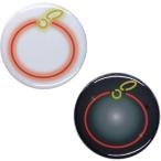 Yahoo! Yahoo!ショッピング(ヤフー ショッピング)ネオン風缶バッジ 【フルーツ-Orange-】 選べる2色 イヤホンジャックタイプ