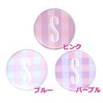 Yahoo! Yahoo!ショッピング(ヤフー ショッピング)アルファベット缶バッジ-Cute- 【S】 選べる3色 フックピンタイプ