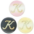 Yahoo! Yahoo!ショッピング(ヤフー ショッピング)アルファベット缶バッジ-Excellent- 【K】 選べる3色 バッジリール