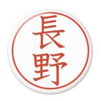 Yahoo! Yahoo!ショッピング(ヤフー ショッピング)名字はんこ缶バッジ 【長野】 フックピンタイプ