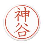 Yahoo! Yahoo!ショッピング(ヤフー ショッピング)名字はんこ缶バッジ 【神谷】 バッジリールタイプ