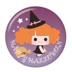 Yahoo! Yahoo!ショッピング(ヤフー ショッピング)ハロウィン缶バッジ 【魔女・オレンジ】 フックチャームタイプ