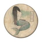 Yahoo! Yahoo!ショッピング(ヤフー ショッピング)妖怪缶バッジ 【人魚・ミニブック付き】 フックピンタイプ