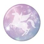 Yahoo! Yahoo!ショッピング(ヤフー ショッピング)ゆめかわ缶バッジ 【ユニコーン2】 安全ピンタイプ
