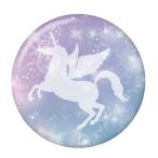 Yahoo! Yahoo!ショッピング(ヤフー ショッピング)ゆめかわ缶バッジ 【ユニコーン3】 ミラー（鏡）タイプ