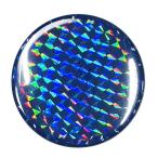 Yahoo! Yahoo!ショッピング(ヤフー ショッピング)無地ホログラム（スクエア）缶バッジ 【ブルー】 バッジリールタイプ