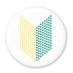 Yahoo! Yahoo!ショッピング(ヤフー ショッピング)かわいい初心者マーク缶バッジ 【ドット】 マグネット（磁石）タイプ