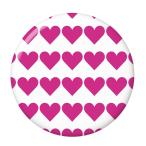 Yahoo! Yahoo!ショッピング(ヤフー ショッピング)シンボルマーク缶バッジ 【ハート】 チャームタイプ