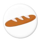 Yahoo! Yahoo!ショッピング(ヤフー ショッピング)焼きたてパン缶バッジ 【フランスパン・デジタル】 安全ピンタイプ