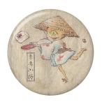 Yahoo! Yahoo!ショッピング(ヤフー ショッピング)妖怪缶バッジ 【豆腐小僧・ミニブック付き】 クリップ（ピンなし）タイプ