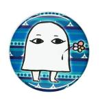 Yahoo! Yahoo!ショッピング(ヤフー ショッピング)メジェド様缶バッジ 【ゆるゆる日常編】 （9）　安全ピンタイプ