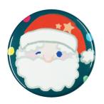 Yahoo! Yahoo!ショッピング(ヤフー ショッピング)クリスマス缶バッジ 【サンタさん】 クリップ（ピンなし）タイプ