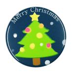 Yahoo! Yahoo!ショッピング(ヤフー ショッピング)クリスマス缶バッジ 【クリスマスツリー】 安全ピンタイプ
