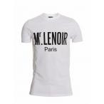 Mr.Lenoir ムッシュルノアール TEE SHIRT MLP LOGO BLANC サッカーファッション Tシャツ ジブリル・シセ