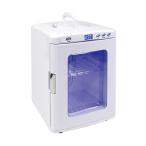 ポータブル保冷温庫 [XHC-25-WH] 25L 冷蔵庫 2電源対応 アウトドア ミニ ショーケース 小型 ホワイト