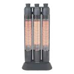 ショッピングDC □ヒーター YAMAZEN DC-ZT12 [ガンメタリック]