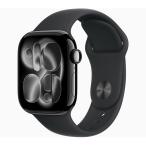  смарт-часы Apple MEQU4J/A [ jet черный * черный спорт частота M/L]