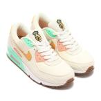[ナイキ] エア マックス 90 LX [W AIR MAX 90 LX] ココナッツミルク/グリーングロー/ライトボーン/メタリックゴールド  DC5211-100 日本国内正規品