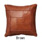 SWITCH（スウィッチ） ブリック クッション カバー レザー 45×45cm ブラウン BROWN 日本製