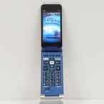 かんたんケータイ KYF41 au ロイヤルブルー 送料無料 即決 本体 c14477