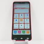 ショッピングau BASIO active SHG09 au レッド 送料無料 即決 本体 c17179